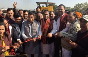 नेशनल हाइवे 109 से अटरिया मंदिर होते हुऐ सिडकुल ढाल के आगे तक जाने वाले 4 किलोमीटर लम्बे बहुप्रतिक्षित मार्ग के निर्माण कार्य का फीता काटकर किया शुभारम्भ