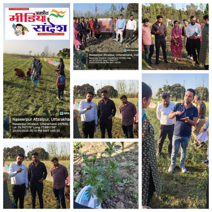 अपर सचिव नीतिका खंडेलवाल ने नारसन ब्लॉक में आजीविका गतिविधियों और पेयजल व्यवस्था का किया निरीक्षण”