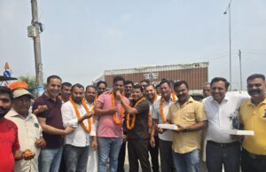 विधायक शिव अरोरा ने बागवाला क्षेत्र के मुख्य मार्ग के मरम्मत कार्य का फीता काटकर किया शुभारंभ