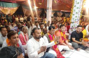 मोतीपुर मे आयोजित अखण्ड नाम सकीर्तन मे शामिल हुऐ विधायक शिव अरोरा