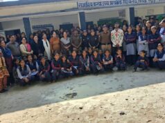 राजकीय कन्या उच्च प्राथमिक विद्यालय, किच्छा में सेल्फ-डिफेंस एवं फायर सेफ्टी प्रशिक्षण शिविर आयोजित