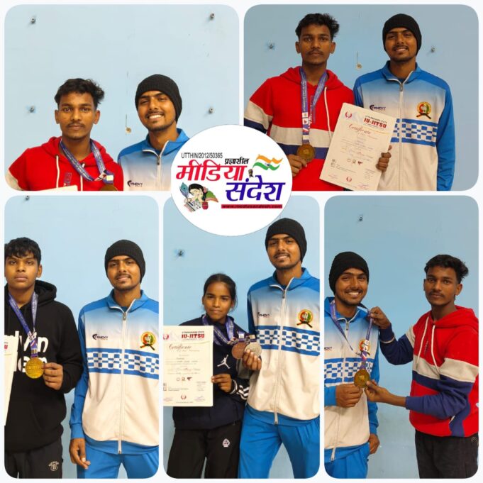 उधमसिंह नगर: रमेश्वरपुर सरकारी स्कूल के बच्चों का जूजित्सु चैंपियनशिप में शानदार प्रदर्शन