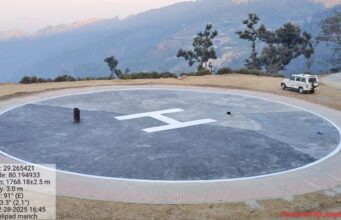 सीमांत क्षेत्रों को जोड़ने की दिशा में मुख्यमंत्री की सार्थक पहल: मंच में हेलीपैड का निर्माण कार्य पूर्ण