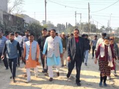 महापौर ने निर्माणाधीन बस टर्मिनल का किया निरीक्षण जल्द शुरू होगा बस टर्मिनलः विकास शर्मा बस टर्मिनल की जद में आ रहे व्यापारियों का होगा पुनर्वास