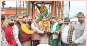 महापौर ने किया नेताजी सुभाष चंद्र बोस की मूर्ति का किया शिलान्यास