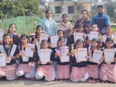 जीजीआईसी ,फाजिलपुर महरौला रुद्रपुर में चल रहे 90 दिवसीय सेल्फ डिफेन्स प्रशिक्षण शिविर का हुआ समापन।