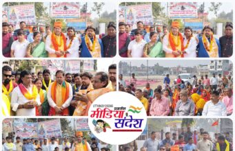 अध्यात्मिक उर्जा का केन्द्र बनेगा संजय नगर खेड़ा में सड़क और नाला निर्माण की सौगात