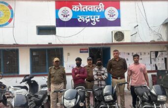 वाहन चोरी की घटनाओं का सफल अनावरण, अभियुक्तों को न्यायिक अभिरक्षा में भेजा गया