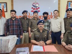 एक hyundai exter कार से 25 डिब्बों में 6000 कैप्सूल Tramadol के साथ एक शातिर अभियुक्त को किया गिरफ्तार