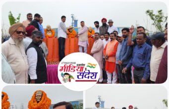 किच्छा में शहीदों के बलिदान दिवस पर श्रद्धांजलि, भगत सिंह पार्क में प्रतिमाओं का अनावरण