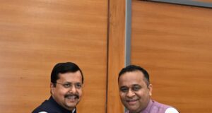 दिल्ली मुख्यालय में राष्ट्रीय अध्यक्ष नितिन नवीन से मुलाकात