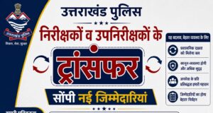उत्तराखंड पुलिस में तबादलों की नई सूची जारी, अधिकारियों को सौंपी नई जिम्मेदारियां