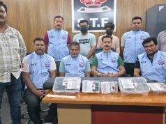 फर्जी शस्त्र लाइसेंस रैकेट पर STF का बड़ा प्रहार, रुद्रपुर से 2 गिरफ्तार, भारी मात्रा में हथियार बरामद