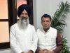 रुद्रपुर आगमन पर राधा स्वामी डेरा ब्यास प्रमुख हजूर जसदीप सिंह जी गिल से मिले विधायक शिव अरोरा