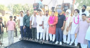 40 साल की बदहाली से महतोष–मानूनगर मार्ग को मिली राहत, विधायक शिव अरोरा का संकल्प साकार